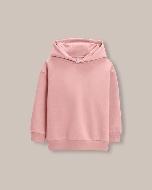 Sudadera Hoodie Básica Rosa
